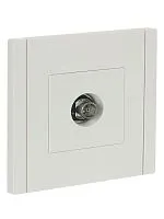 Розетка TV оконечная FORTE&PIANO FP228 бел. IEK FP-A10-O-K01