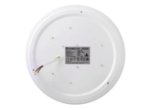 Светильник светодиодный LBS-8024 24Вт blanc настенно-потолочный Ultraflash 15140 фото 5