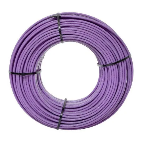 Кабель нагревательный саморег. ESU-45F 45Вт/м фторопласт (уп.50м) EKF ESU-45F-50 фото 2