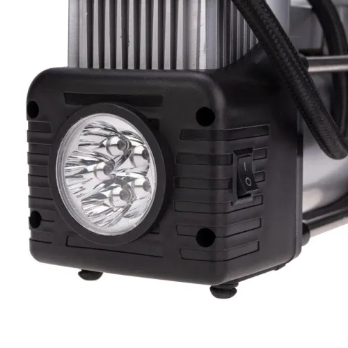 Компрессор автомобильный усиленный двухпоршневой с цифровым манометром и функцией автостоп (60л/мин 10 АТМ) Rexant 80-0522 фото 13