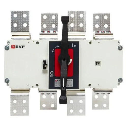 Рубильник-выключатель 4п 2000А с рукояткой управления для прямой установки PowerSwitch EKF psds-2000-4 фото 7
