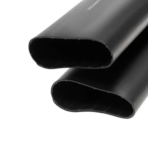Трубка термоусадочная среднестен. клеевая 75/22 (3-4:1) черн. 1м Rexant 26-0075 фото 2