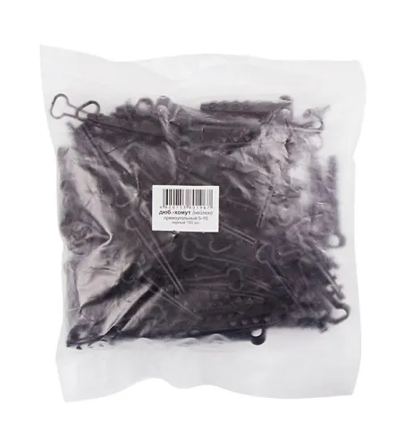 Дюбель-хомут 5-10 для плоского кабеля. черн. (уп.100шт) PROCONNECT T07-4621 фото 2