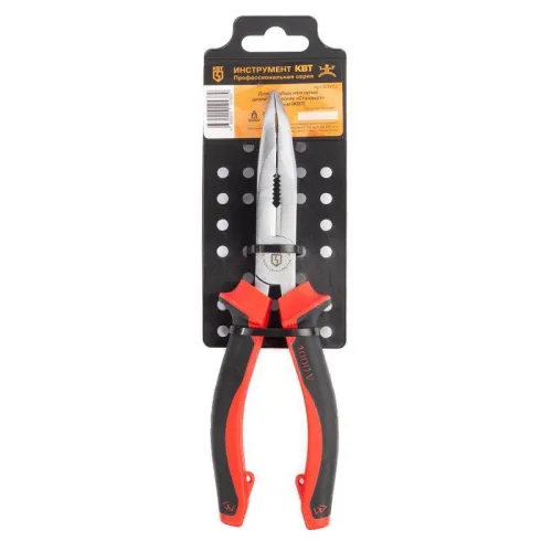 Длинногубцы изогнутые диэлектрические "Стандарт" 200мм КВТ 60473 фото 5
