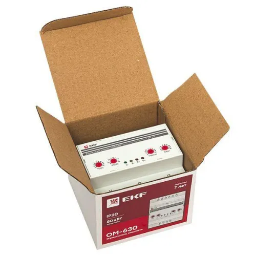 Ограничитель мощности 3ф ОМ-630 PROxima EKF rel-pl-630 фото 8