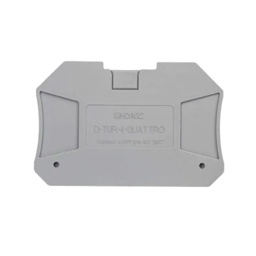 Изолятор торцевой для клеммы TUR-4-QUATTRO DKC D-TUR-4-QUATTRO