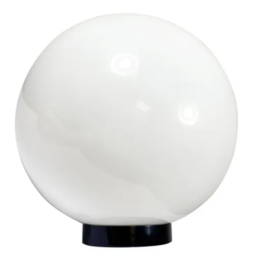 Светильник НТУ 06-100-01 "Шар" 400 Б 100Вт E27 IP55 опал ПММА /корпус плоск. черн. (инд. упак.) Элетех 1030480231