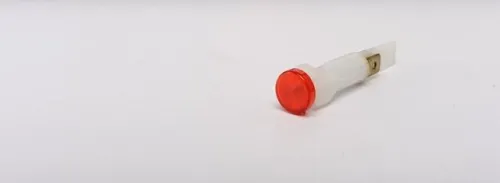 Арматура сигнальная 10мм без гайки с неоновой лампой 220В красн. EMAS S105NK