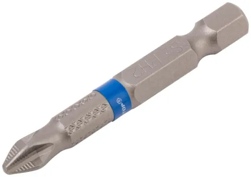 Набор стальных бит ПРОФИ/Profi PH2 50мм (уп.2шт) Cutop 83-338 фото 2