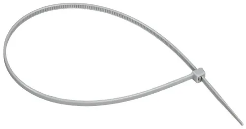 Хомут 3.6х300мм P6.6 стандартный сер. (уп.100шт) IEK UHH30-D036-300-100-K03 фото 2