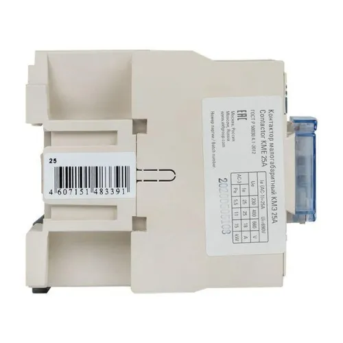 Контактор КМЭ 25А кат. 380В AC 1НО EKF ctr-s-25-380 фото 8