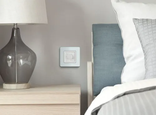 Термостат Inspiria с внешн. датчиком для тепл. полов бел. IEK 673810 фото 4