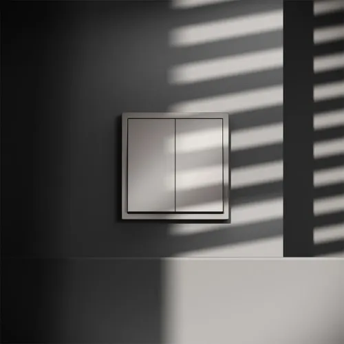 Выключатель 2-кл. СП S70 10А механизм кашемир Voltum VLS020103 фото 5