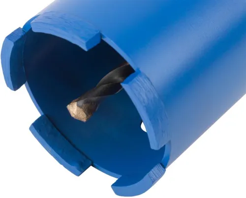 Коронка кольцевая по бетону алмазная безударная в сборе SDS-PLUS 5 зубьев 68мм MOS 33472М фото 5