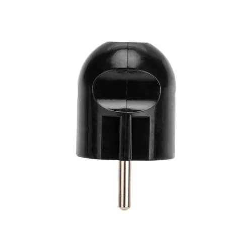 Вилка Евро прямая с з/к 16А черн. Rexant 11-8950 фото 2