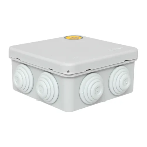 Коробка уравнивания потенциалов КУП-030-031 85х85х40 IP55 с крышкой наружн. для прямого монтажа 8 мембр. вводов сер. EKF plc-kmr-030-031-g