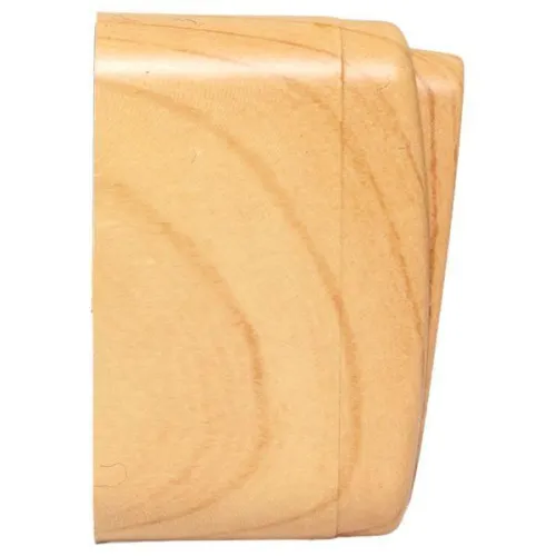 Выключатель 2-кл. 2п ОП Минск 10А IP20 с индикатором светл. дерево EKF EGV10-123-30 фото 3