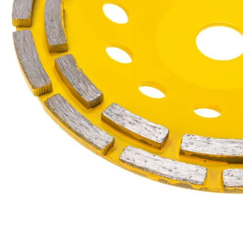 Чашка алмазная шлифовальная двухрядная 180х22.2мм KRANZ KR-90-0253 фото 3