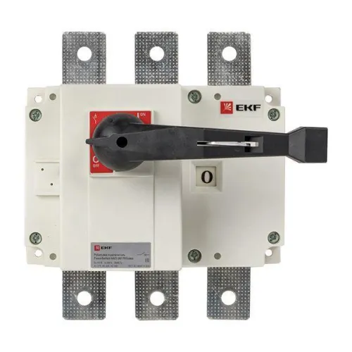 Рубильник-выключатель 3п 630А с рукояткой управления для прямой установки PowerSwitch PROxima EKF psds-630-3 фото 2