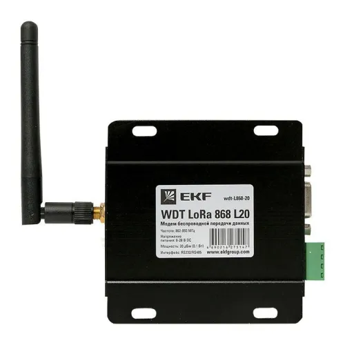 Модем беспроводной передачи данных WDT LoRa 868 L20 PROxima EKF wdt-L868-20 фото 8