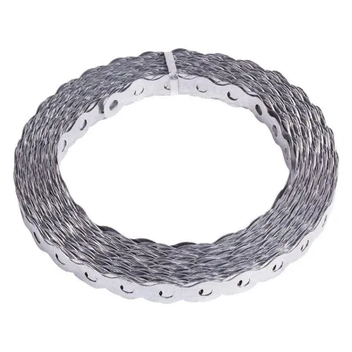 Лента монтажная перфорированная 12х0.55мм волна полоса оцинк. (уп.25м) Rexant 07-7212-4 фото 2