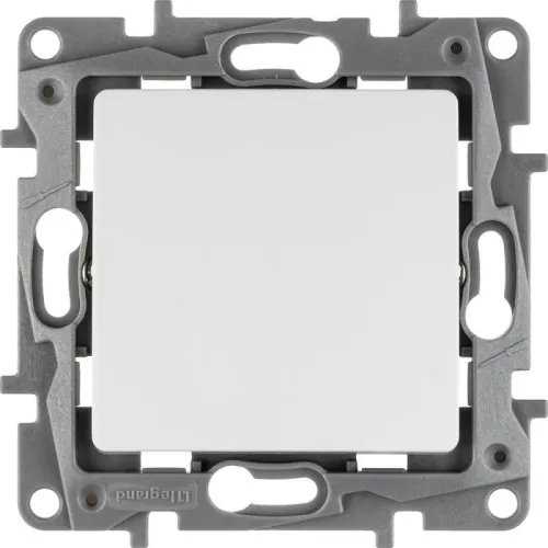 Переключатель перекрестный 1-кл. СП Etika 10А IP20 250В 10AX винтов. клеммы механизм бел. Leg 672209 фото 4