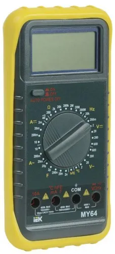 Мультиметр цифровой Professional MY64 IEK TMD-5S-064