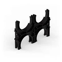 Кластер двойной двухсторонний для двустен. труб d90мм Промрукав PR13.02570