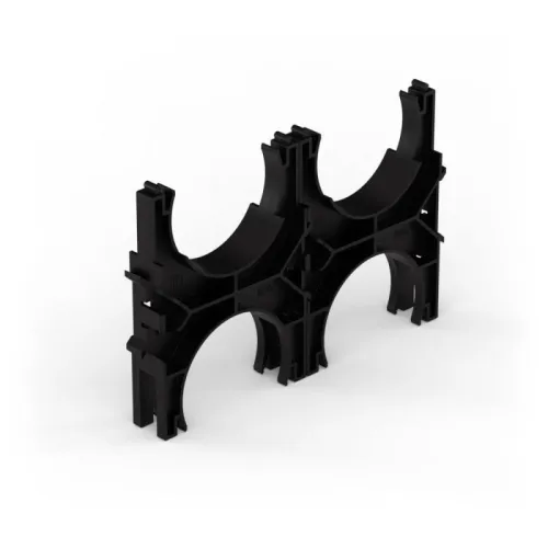 Кластер двойной двухсторонний для двустен. труб d90мм Промрукав PR13.02570