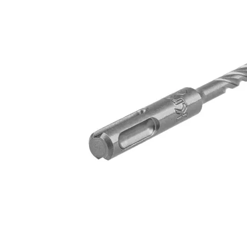 Бур по бетону SDS-Plus SUPER 6х110мм профессиональный цельная крестовая пластина Kranz KR-91-0452 фото 4