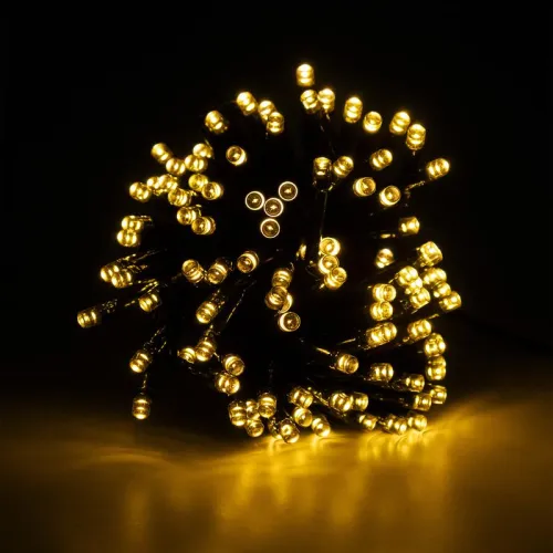 Светильник светодиодный садовый SLR-G01-100Y 100 желт. LED гирлянда на солнечн. батарее ФАZА 5027312 фото 8