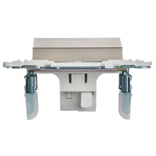 Выключатель кнопочный 1-кл. SKANDY 10А SK-V14Sh шампань IEK SK-V17-0-10-K37 фото 4