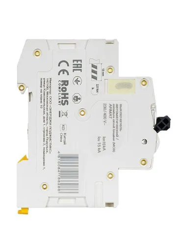 Выключатель автоматический модульный 2п B 6А M10N ARMAT IEK AR-M10N-2-B006 фото 4