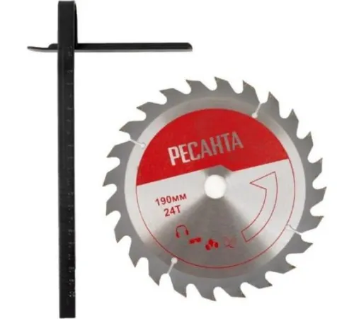 Пила дисковая ДП-190/1800 Ресанта 75/11/2 фото 5