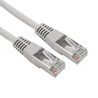 Патч-корд F/UTP кат.5e RJ45-RJ45 26AWG LSZH 0.3м сер. Rexant 02-0110-03