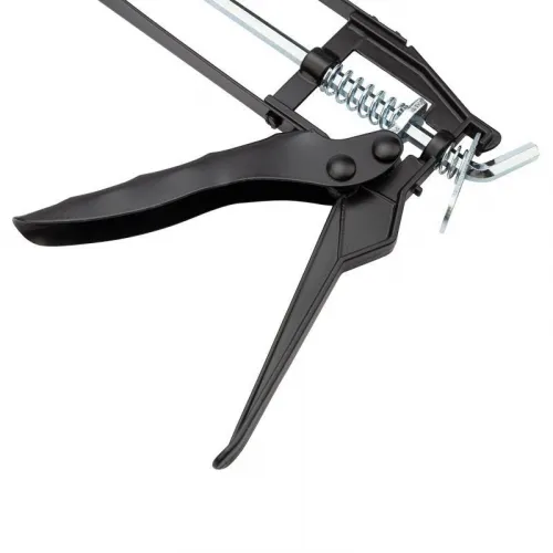 Пистолет для герметика 310 мл "скелетный" с фиксатором шестигранный шток 7мм Rexant 12-7201 фото 4