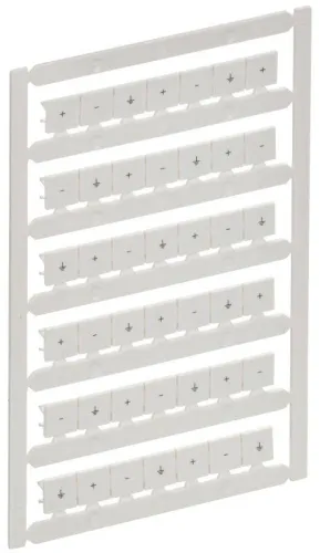 Маркер для CTS 10кв.мм "+; -; зазем." ARMAFIX IEK AF-CT10D-M-010-23