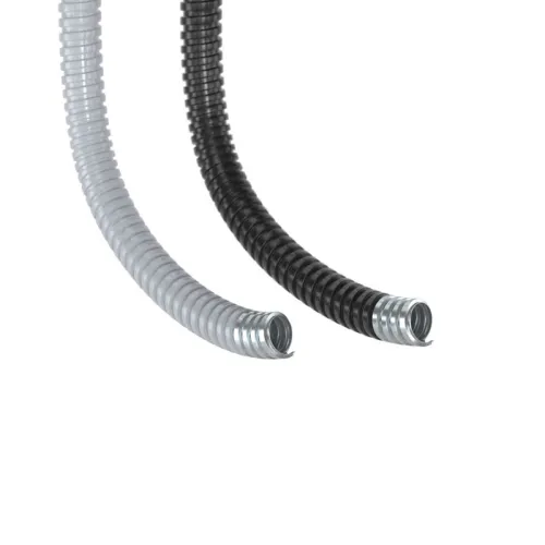 Металлорукав DN 50мм в герметичной ПВХ изоляции Dвн. 505мм Dнар. 570 черн. (уп.25м) DKC 6071R-050N фото 4