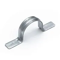 Скоба крепежная двухлапковая СМД d38-40мм для монтажн. пистолета без отверст. метал. (уп.50шт) Промрукав PR13.1994