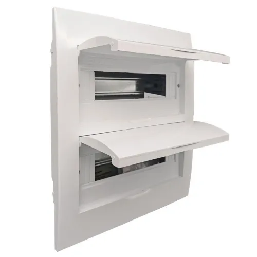 Бокс пластиковый ЩРВ-П-24 IP41 бел. (бел. дверца) Rexant 11-0225 фото 2