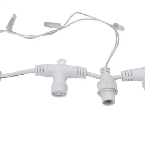 Гирлянда светодиодная "Светодиодный Дождь" 2х3м 448LED тепл. бел. 27Вт 230В IP65 постоян. свечение провод прозр. Neon-Night 235-156-6 фото 7