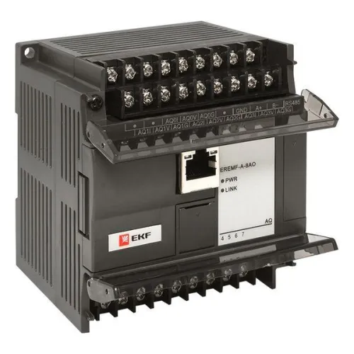 Модуль аналогового вывода EREMF 8 PRO-Logic (с поверкой) EKF EREMF-A-8AO-V фото 7