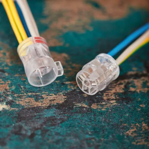 Экспресс-Клемма СМК 2273-2x3R проходная разъемная 3 полюса 3х2-проводная 0.5-2.5кв.мм (уп.50шт) Rexant 07-5244 фото 4