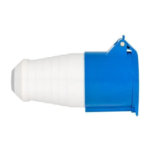 Розетка кабельная 32А 220В 2P+E IP44 (223) EKF ps-223-32-220 фото 4