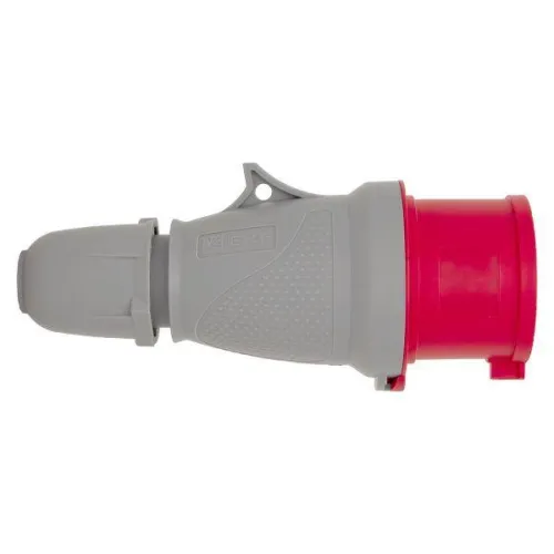 Вилка переносная 025 3Р+РЕ+N 32А 380В IP44 PROxima EKF ps-025-32-380-PRO фото 4