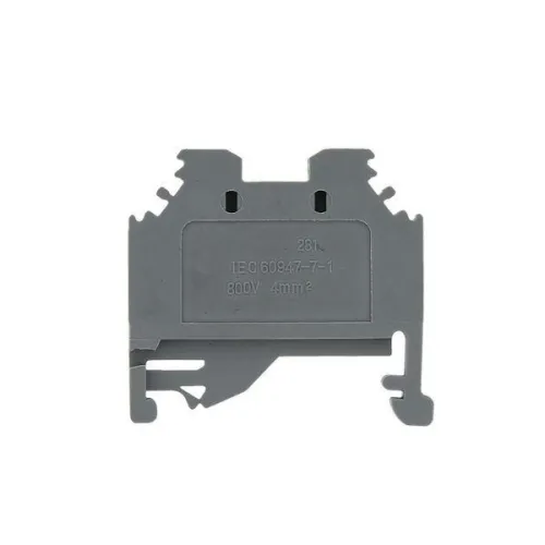 Колодка клеммная JXB-S-2.5 24А пружинная сер. EKF plc-jxb-s-2.5g фото 2