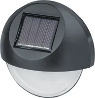 Светильник светодиодный 93 874 NSL-93 (на солнечной батарее с фотосенсором) 3200К IP44 накладной черн. круг NAVIGATOR 93874