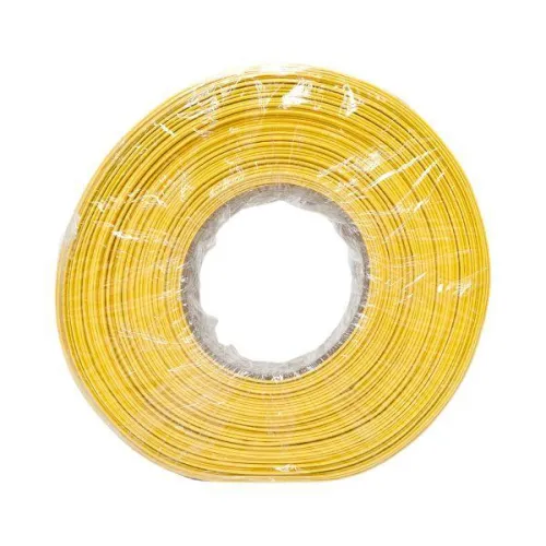 Трубка термоусадочная ТУТ нг 50/25 желт./зел. (уп.50м) EKF tut-50-yg фото 4