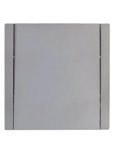 Выключатель перекрестный 1-кл. СП FORTE&PIANO 10А FP512 сталь IEK FP-V13-0-10-1-K46 фото 2