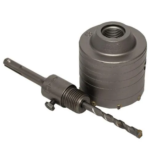 Коронка буровая по бетону с оснасткой TCT-68 М22 SDS-plus Master EKF tct-68-m22 фото 3